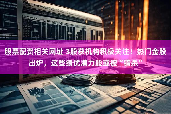 股票配资相关网址 3股获机构积极关注！热门金股出炉，这些绩优潜力股或被“错杀”